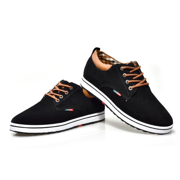Cyiecw Chaussures Élévatrices Invisibles pour Hommes à Lacets, Mode Décontractée, 2,36 Pouces Plus Hautes