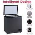 thumbnail image 4 of Frigidaire 5.0 Cu. ft. Garage-Ready Chest Freezer, Compact Deep Freezer for Kitchen, Apartment, Small Freezer for Bulk Storage, Black Granite, 4 of 17