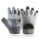 thumbnail image 2 of Guantes deportivos de medio dedo para fitness, para mujer, con almohadilla de palma engrosada, de silicona, con absorción de impactos, equipo de protección para la palma, guantes transpirables para, 2 of 2