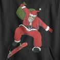 thumbnail image 2 of Boy's Lost Gods Skater Santa Claus Pull Over Hoodie Black Large, 2 of 4
