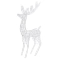 thumbnail image 2 of vidaXL XXL Acrylic Christmas Reindeers 250 LED 3 pcs 180 cm Blue, 2 of 5