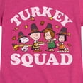 thumbnail image 3 of Peanuts - Turkey Squad - Toddler And Youth Girls Short Sleeve Graphic T-Shirt, 3 of 6