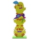 thumbnail image 2 of Decoración de madera para Pascua, diseño de escena de fiesta de madera, centro de mesa de madera, decoración de primavera para el hogar, diseño plegable, base de madera, para sala de estar., 2 of 9