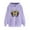 Purple, variant on VBTAPA Womens Mardi Gras Hoodies Carnival Themed Party Sweatshirts Novelty Printed Long Sleeve Drawstring Pullover Hoodie Celebration Parade Tops Black M