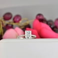 thumbnail image 2 of 3.0ct Radiant Cut Bridal Wedding Engagement Ring Diamond Simulated 925 Sterling Silver Anniversary Ring SKU:00198, 2 of 6