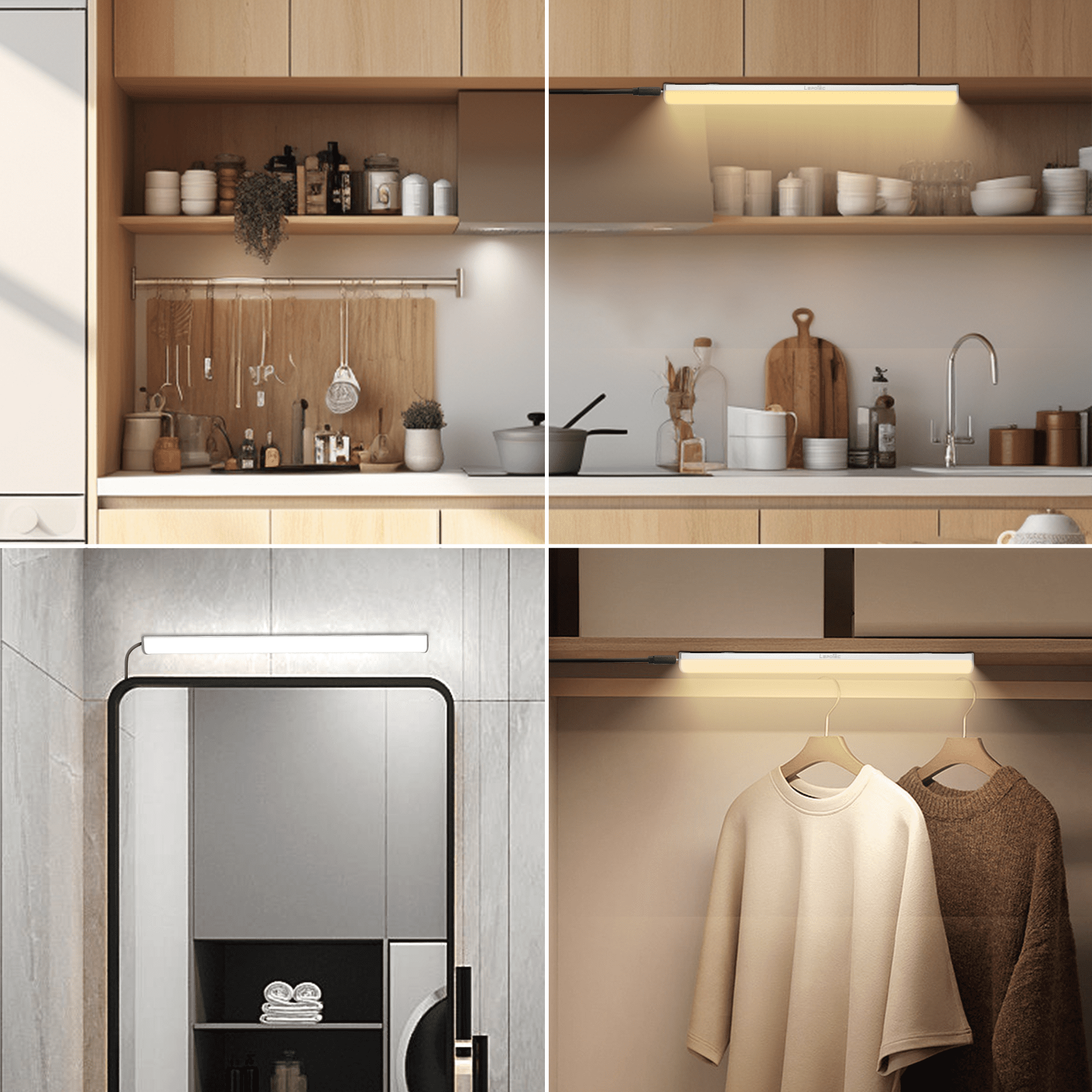 Lepotec  3colors 15.82'' LED Under Cabinet Lights