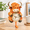 Highland Cow Clock, variant on Wolf Clock 3D Wooden DIY Puzzle Kit Functional Decorative Clock for Adults 14+