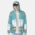 thumbnail image 2 of Balery Bathtub with Soap Bubbles Sudadera ligera de manga larga con capucha y protección solar UPF 50+ para hombre y mujer, ideal para pesca y running-XX-Large, 2 of 7