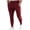 #04 Wine 【Build Your Weekly Rotation: Stock Up on Everyday Colors】, variant on Men's Joggers Sweatpants Quick Dry Stretchy Fitness Pants, Elastic Drawstring Waist Tapered, Moisture Wicking Breathable Lightweight, Casual Gym Workout Running Athletic Training
