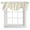 Yellow, variant on Tie Up Valances for Windows, Red Boho Flower Adjustable Valance Curtains Window Treatment for Living Room/Bedroom, Vintage Paisley Farmhouse Pattern Rod Pocket Kitchen Curtains & Drapes 42x18 Inch
