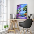 thumbnail image 3 of Wdftyju 5D Full Round Drill Rhinestone DIY Purple Plants Diamond Painting Poster Decor Wdftyju 4la6zu3bm2jb9jh2, 3 of 9