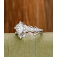 thumbnail image 3 of Bow Jewel 1.8 Ct Princess Cut Diamond Ring for Women's - White Gold Over 14K Ring - Engagement Wedding Rising Split Shank Ring - Party Wear Diamond Ring - Wedding Proposal Rings for Girlfriend, 3 of 10