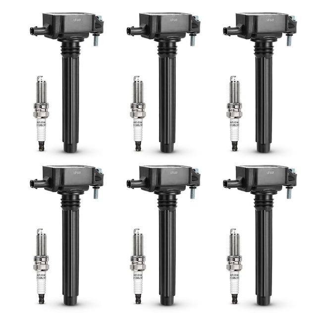Set de bobina de encendido y bujías X4XZ UF648 C1791 para Chrysler