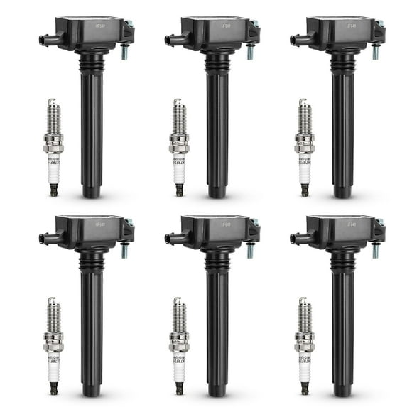 Set de bobina de encendido y bujías X4XZ UF648 C1791 para Chrysler