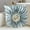 Light blue, variant on Flower Pillow Cover,Sunflower Pillow Cover,Office Pillow Cover,Decorative Pillow Cover,Soft Pillow Cover,Durable Pillow Cover,Washable Pillow Cover,Home Decor Pillow Cover,Sofa Pillow Cover