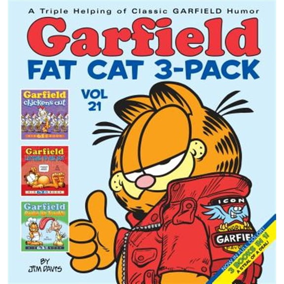 Pre-Owned Garfield: Garfield Fat Cat 3-Pack #21 (Paperback)