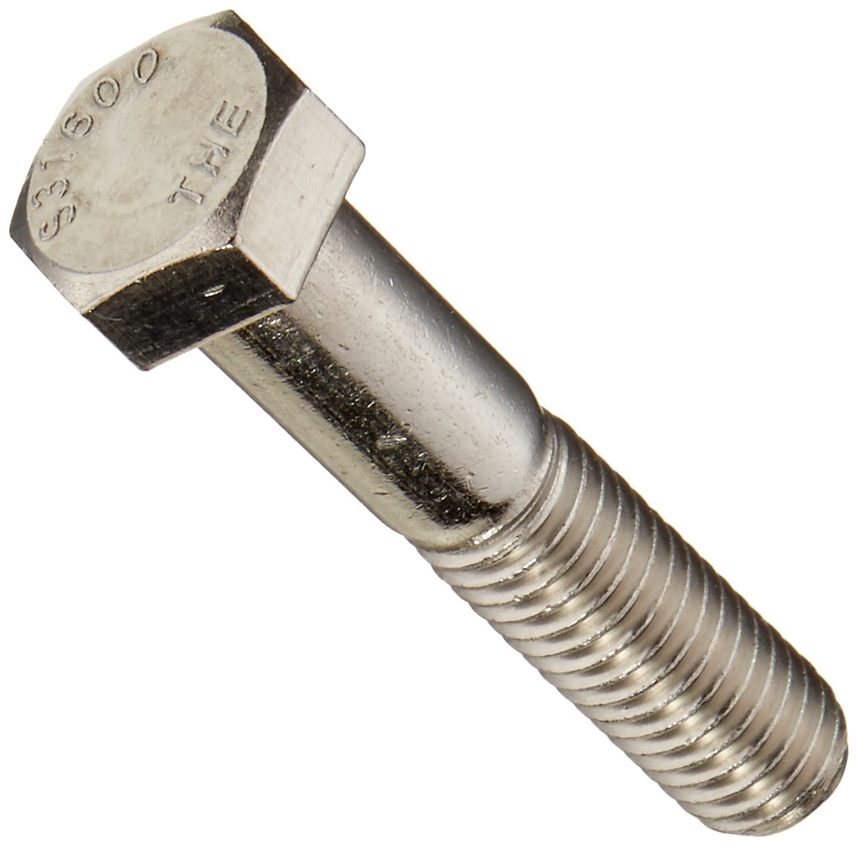 7/16-14 Hex Bolts Stainless Steel Cap Screws Partially Threaded All Sizes Listed