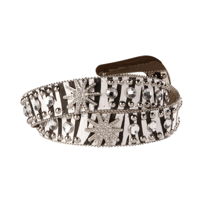 Blazin Roxx N3510662-XL 1.5 in. Womens Bling Zebra Print  display picture 1