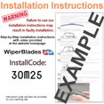 thumbnail image 3 of 1990 Dodge B250 Performance Beam Wipers (Set of 2), 3 of 3
