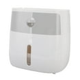 thumbnail image 4 of Tissue Storage Box,Tissue Holder Wall Mounted Toilet Paper Box Toilet Paper Holder Top-Notch Performance, 4 of 8