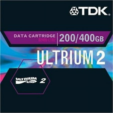 UPC: 0020356276942 | TDK D2405-LTO2AX LTO-2 Ultrium 200-400GB Data Cartridge