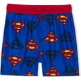 thumbnail image 4 of Superman Boys 2 Piece Bathing Suit Set, Toddler, 4 of 5