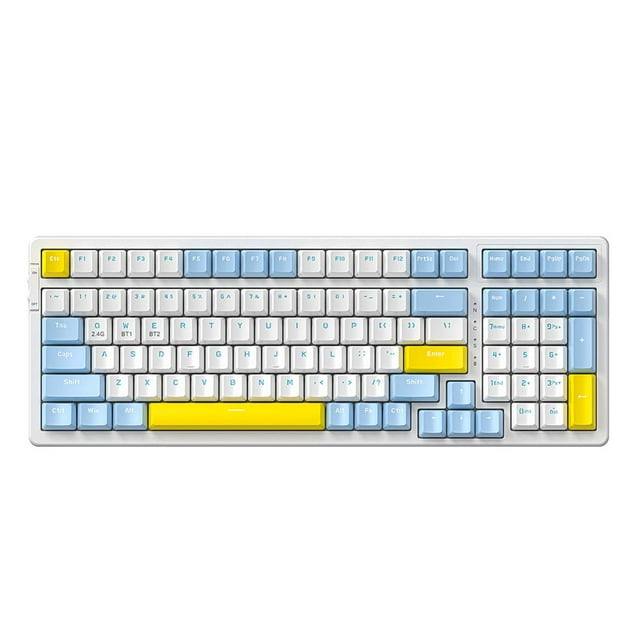 Clavier Gamer K96 100 Touches Compatible Bluetooth, Clavier Sans Fil à Commutation à Chaud