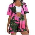 thumbnail image 2 of Haivin Women's Abstract Print Casual Set, Loose Fit with Pockets, Comfortable for Daily Wear, Travel and Outdoor Activities, 2 of 5