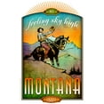 thumbnail image 3 of CafePress - Montana Sky High Men's Long Sleeve T Shirt - Unisex Cotton Long Sleeve T-Shirt, 3 of 4