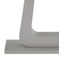 thumbnail image 3 of Contemporary MDF & Glass Console Table - Warm Grey, 3 of 8