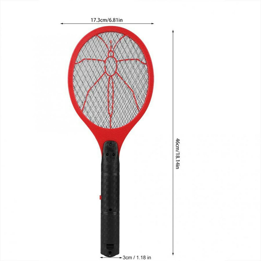 Hi.FANCY layer electric fly swatter,battery powered pest repeller,long
