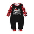 thumbnail image 2 of Pijamas familiares europeos con estampado navideño de moda, traje para padres e hijos, monos de poliéster para bebés., 2 of 3