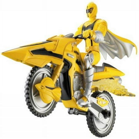 Power Rangers: Yellow Power Ranger with Mystic Speeder Cycle