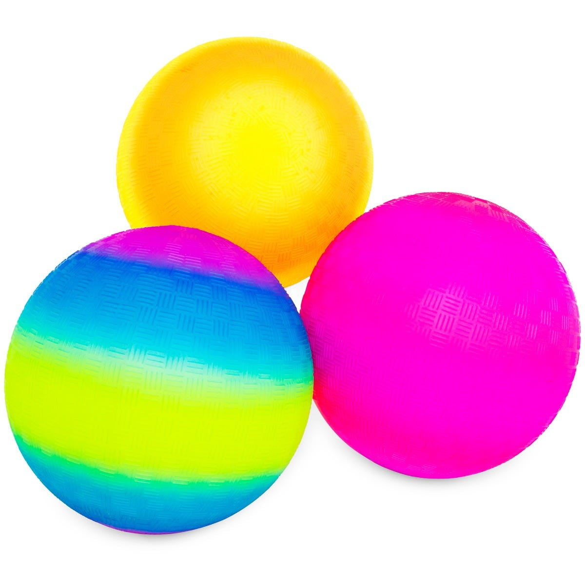 Rainbow & Neon Playground Ball 8.5" Walmart Canada