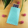 thumbnail image 6 of 50 Qty 6" x 9" Decorative Flat Paper Gift Bags - Teal Blue Chevron Pattern on White Kraft Bags - for Sales/Treats/Parties Cookies/Gifts - N'icePackaging, 6 of 8