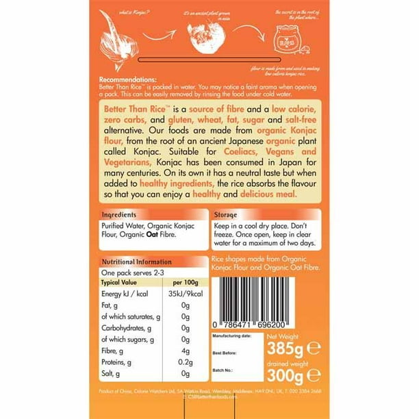 Riz Konjac bio 385g