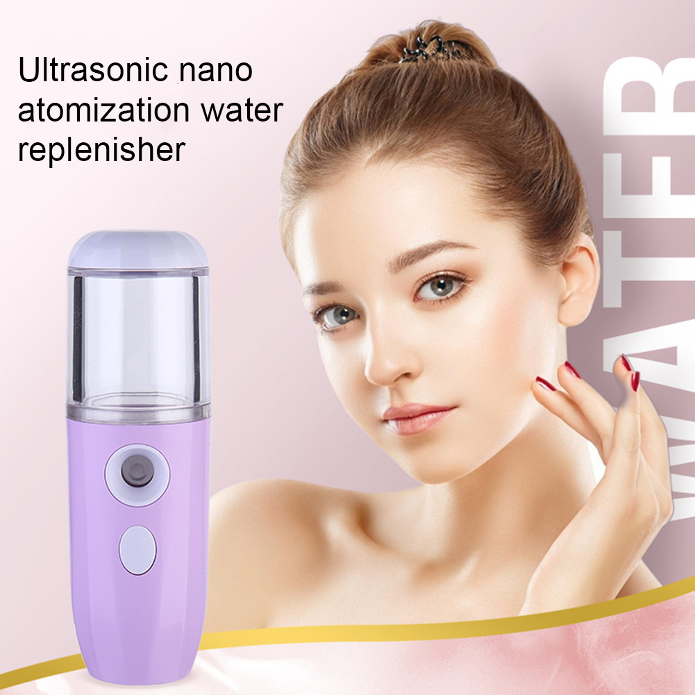 GoFJ Mini Ultrasonic Cold Sprayer Steamer Moisturizing Humidifier