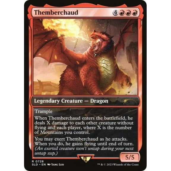 Magic the Gathering - Secret Lair - Themberchaud Near Mint Foil