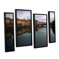 thumbnail image 2 of ArtWall Kathy Yates "Florence Memories" 4-Piece Floater Framed Canvas Staggered Set, 2 of 2