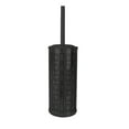 thumbnail image 2 of nu steel Laser Cut Oil-Rubbed Bronze Toilet Brush Holder with Lid  TBH-03-ORB, 2 of 7