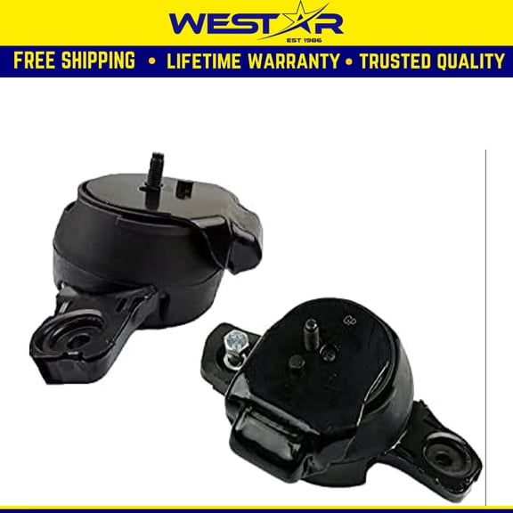 Fits 2013-2019 Scion FR-S/Toyota 86/Subaru BRZ 2.0L Front Motor Mount 2PC | EM7255 EM7254