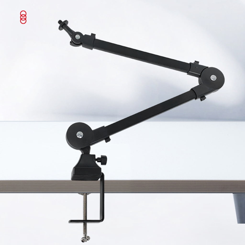 Microphone Arm withPop Protections - Microphone Stand with Wind Protections