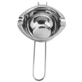 thumbnail image 1 of 304 Stainless Steel Chocolate Boiler Pot, Multipurpose 500 ML Prevent Sliding Chocolate Boiler Pot Long Handle  for Candy Candle Making, 1 of 7