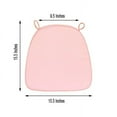 thumbnail image 6 of Efavormart 5 PCS | BLUSH PINK Chiavari Chair Cushion Chair Pad with Attachment Straps Party Event Decoration - 2" Thick, 6 of 10