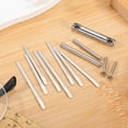 thumbnail image 4 of CTIRCHIU 2 Sets Portable Mbira Finger Piano Metal Clear Sound for Outdoor Camping, 4 of 7