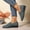 Gray, variant on YOUYEDIAN Loafers for Women Spring Fall Pointed Toe Versatile Slip On Wedge Heel Shoes Fashion Comfortable Casual Shoes