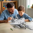 thumbnail image 2 of F-15E Fighter Jet Building Sets for Adults, Military Fighter Bombers Display Model 33034, Strike Eagle Military Plane Collectible Set, 2 of 7