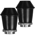 thumbnail image 2 of Miangastore 2pcs Drum Kit Leg Threaded Pad Nonslip Rubber Foot Pad Bass Drum Leg Cover Accessory, 2 of 9