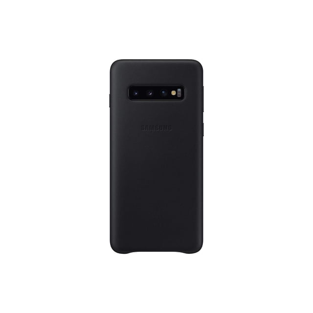 Case Samsung - Funda de piel para S10e, color negro
