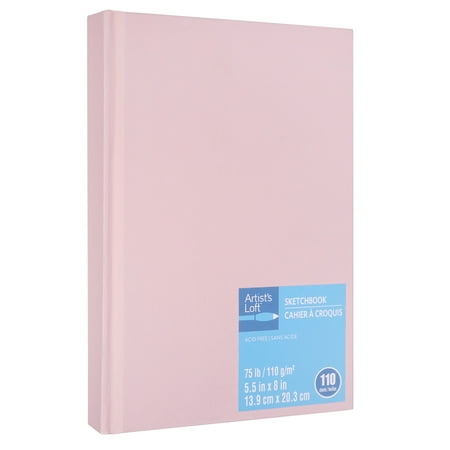 UPC: 0191518194036 | Light Pink Hardcover Sketch Journal by Artist s Loft™